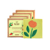 Nat Habit Cold Processed Tomato Basil AHA-BHA Moisturising Soap - Pack of 4