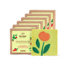 Nat Habit Cold Processed Tomato Basil AHA-BHA Moisturising Soap - Pack of 6