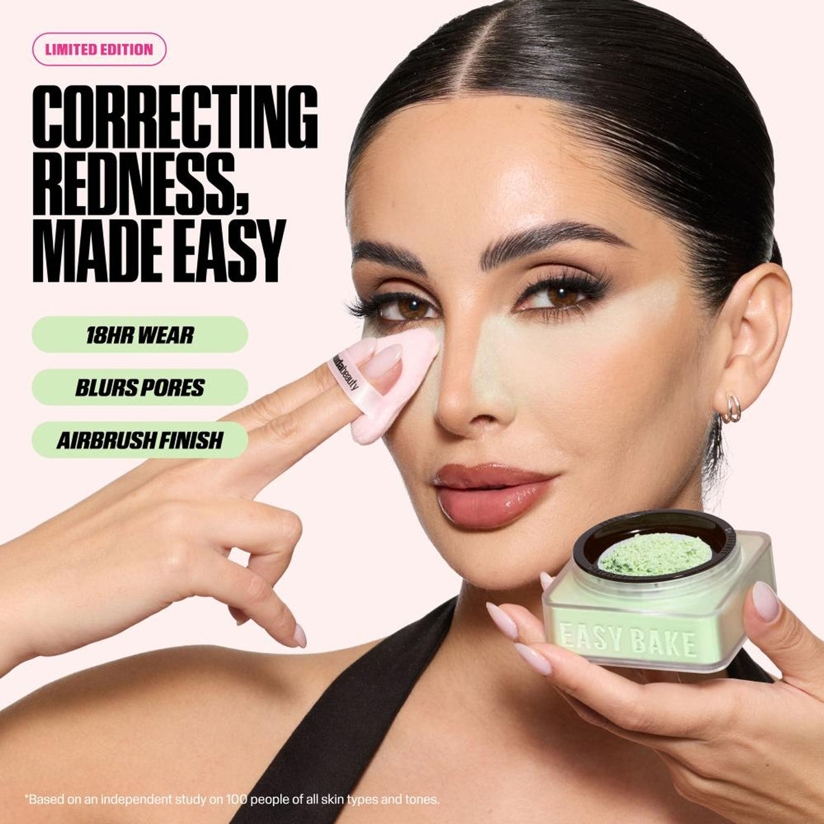 Huda Beauty Easy Bake Loose Powder - Matcha Milk Cake