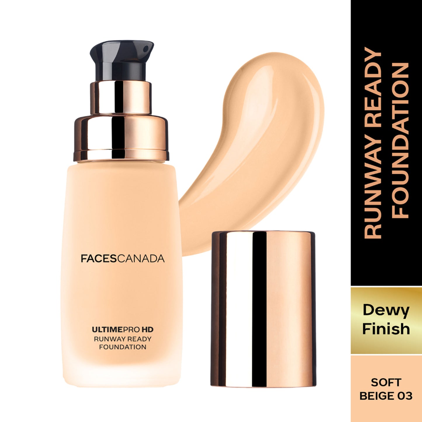 Faces Canada Ultime Pro HD Runway Ready Foundation - Soft Beige 03