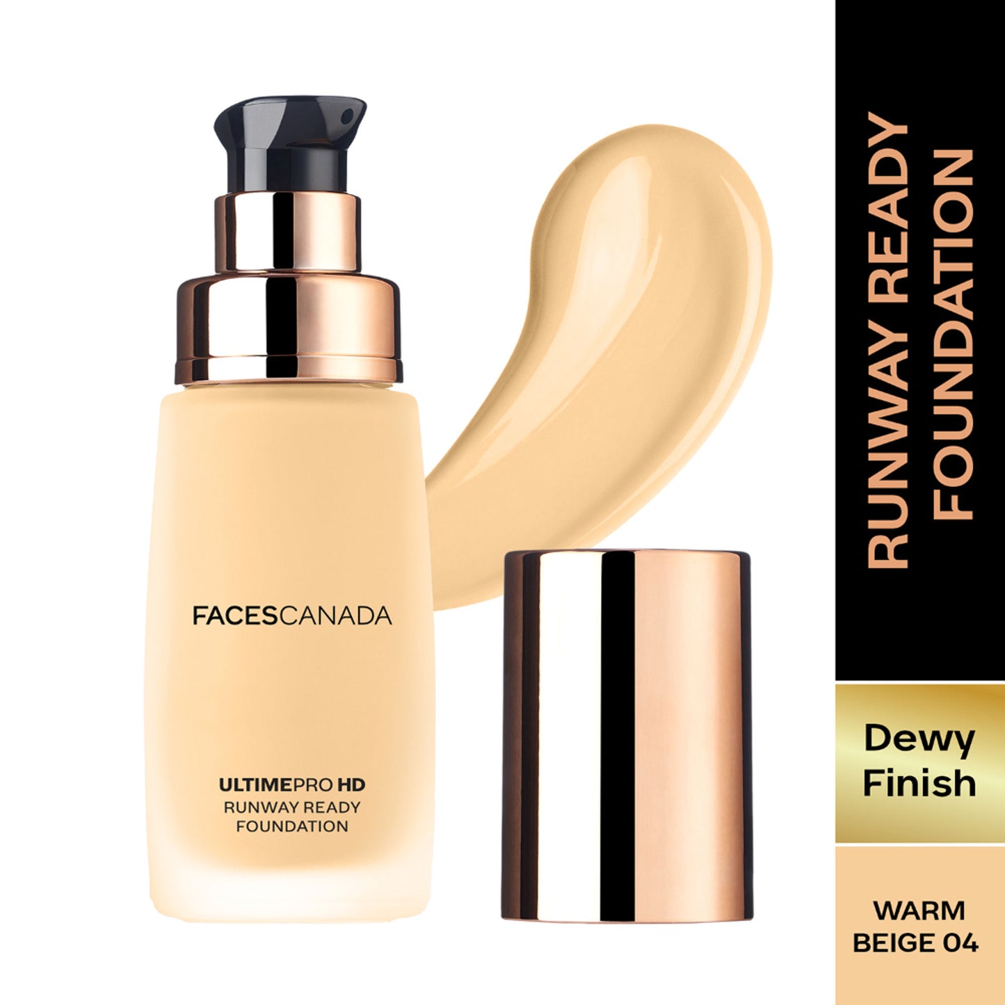 Faces Canada Ultime Pro HD Runway Ready Foundation - Warm Beige 04