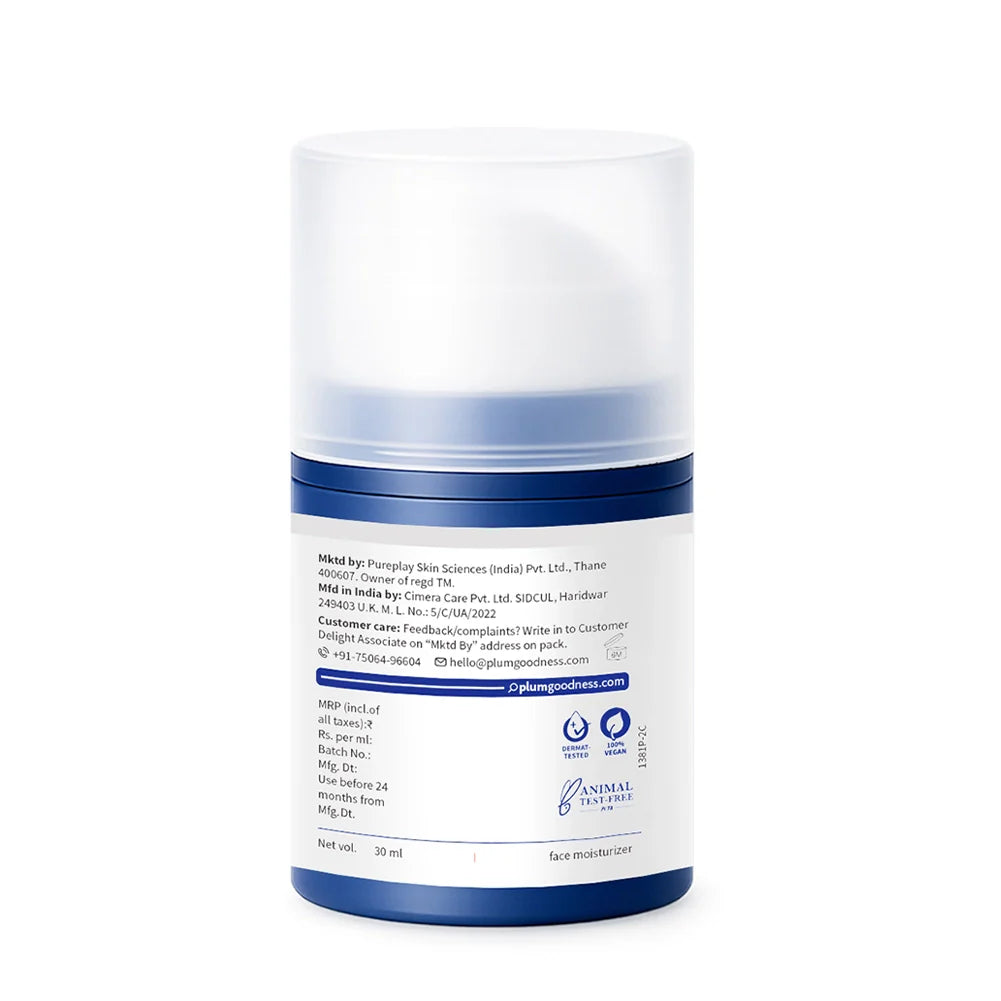 Plum Goodness PeptiCharge Rejuvenating Night Cr?me with Multi-Peptides, Exosomes & Bifida Ferment