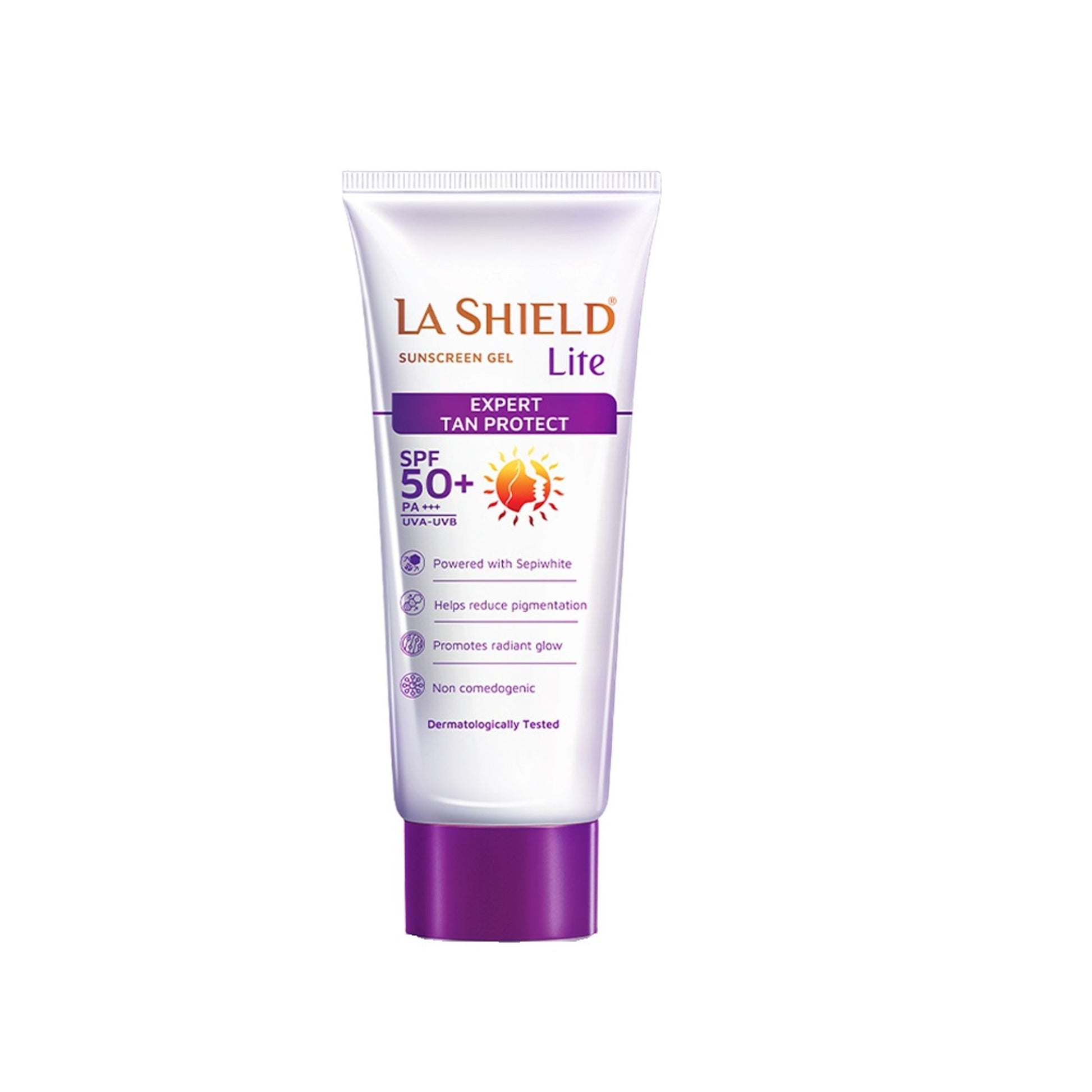 La Shield Lite SPF 50 PA+++ Mineral Sunscreen Gel Reduces Pigmentation & Dark Spots Oil-free