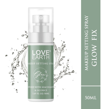 Love Earth Makeup Setting Spray Glow Fix