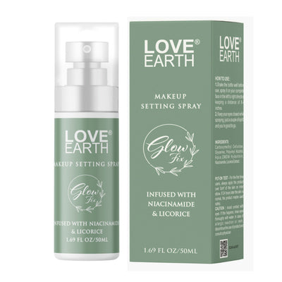 Love Earth Makeup Setting Spray Glow Fix