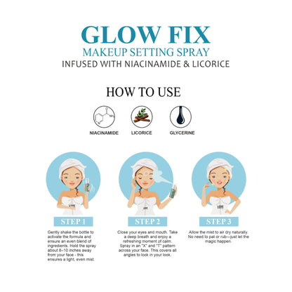 Love Earth Makeup Setting Spray Glow Fix