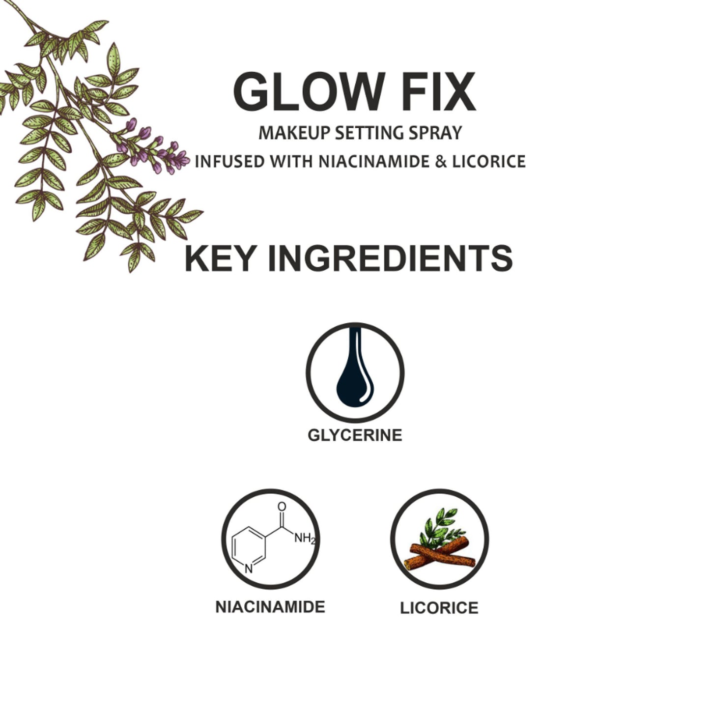 Love Earth Makeup Setting Spray Glow Fix