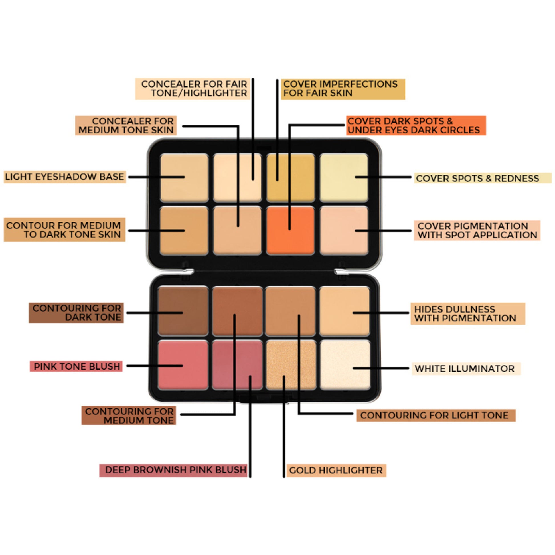 Daily Life Forever52 Camouflage HD Palette - CHP002