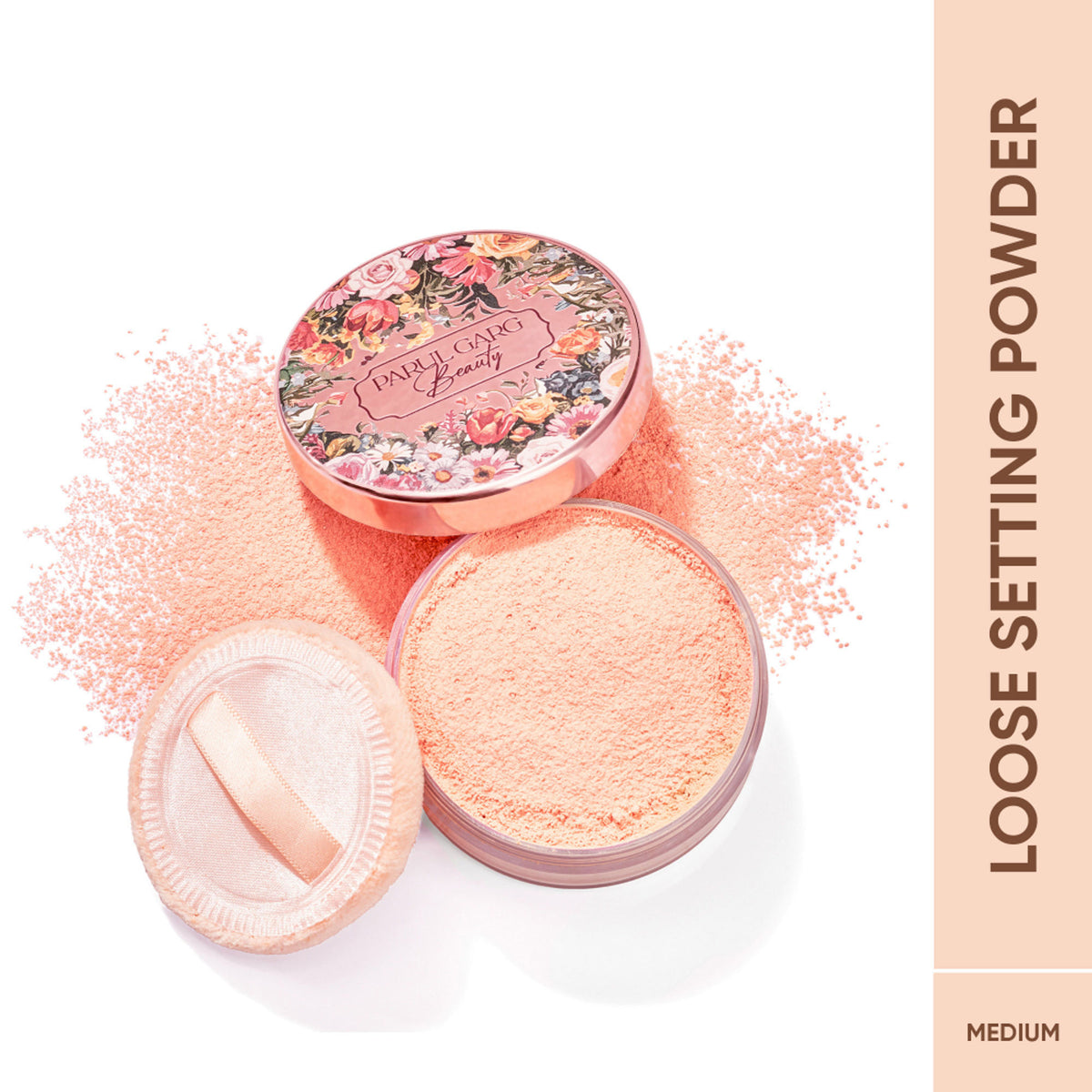 Parul Garg Beauty Flawless Finish Loose Setting Powder, Matte Finish & Oil Control - Medium