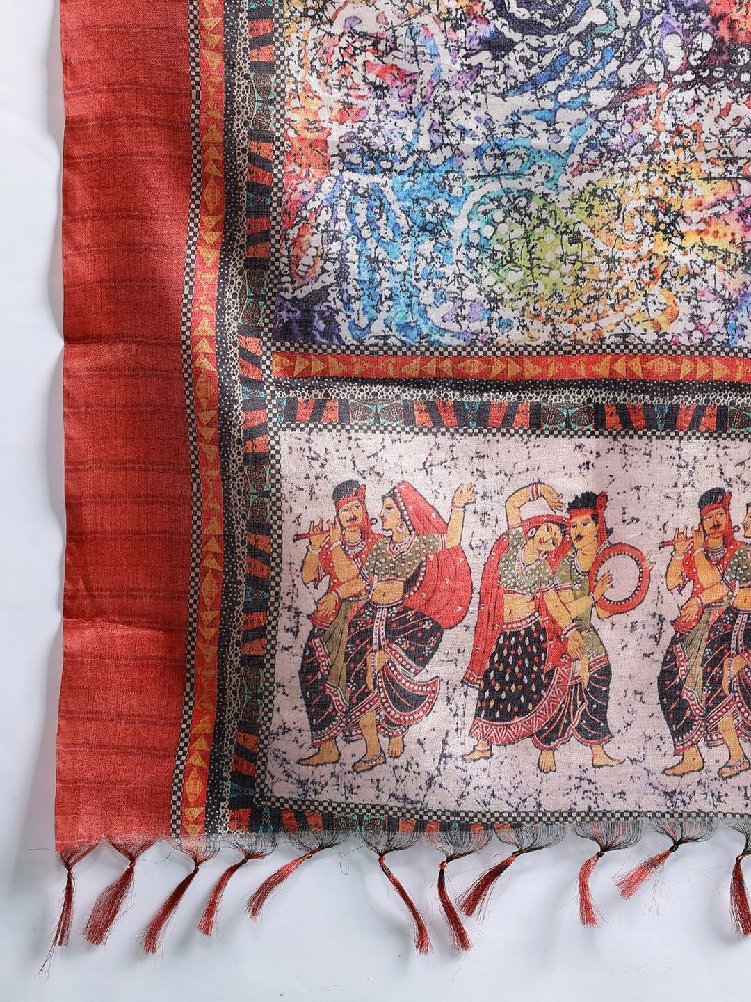 Indyancart IE Kurta With Trousers & Dupatta