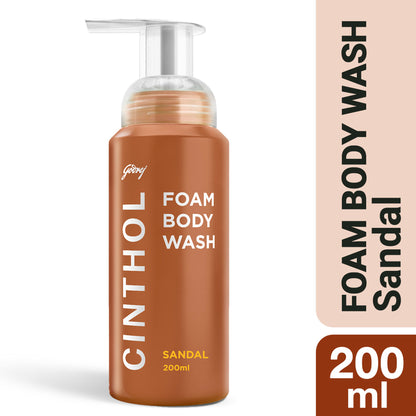 Cinthol Sandal Foam Body Wash