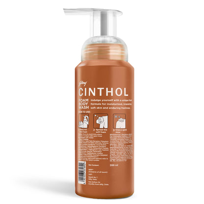 Cinthol Sandal Foam Body Wash
