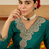 Dhiyona IE Embroidered Top With Trouser Co-Ords