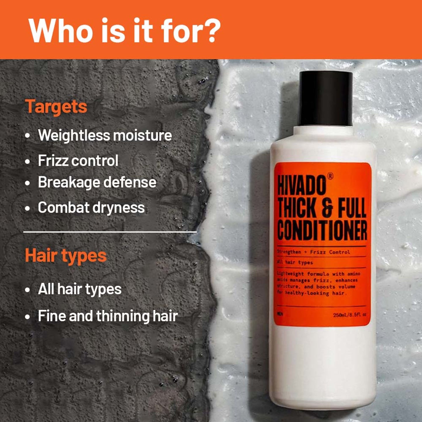 Hivado Thick and Full Conditioner for Men