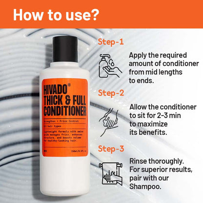 Hivado Thick and Full Conditioner for Men