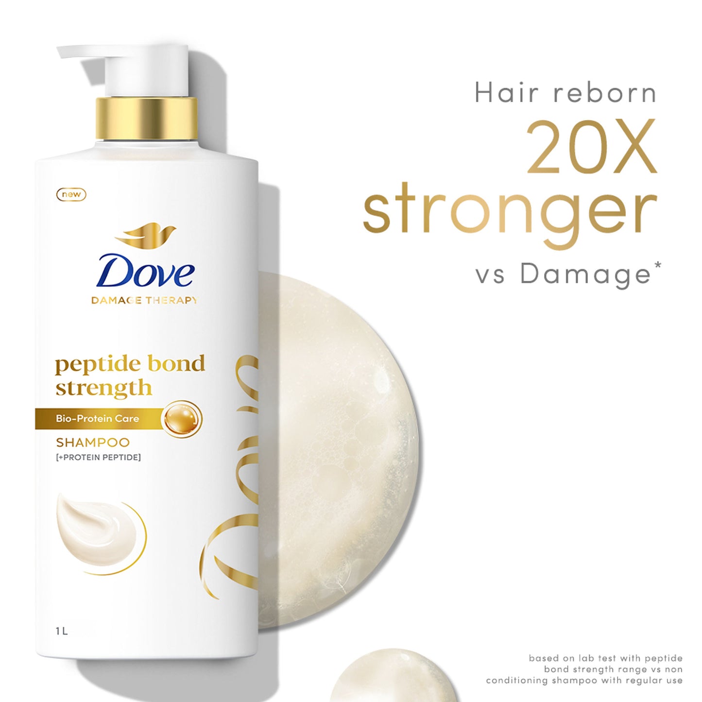 Dove Peptide Bond Strength Shampoo