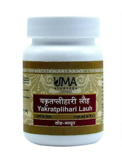 Uma Ayurveda Yakrtplihari Loh Tablets