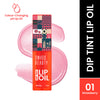 Swiss Beauty Dip Tint Color Changing Long Lasting With Vitamin-E PH Lip Oil - 1 Strawberry