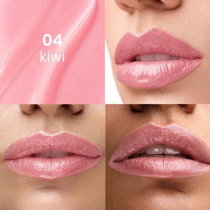 Swiss Beauty Dip Tint Color Changing Long Lasting With Vitamin-E PH Lip Oil - 4 Kiwi