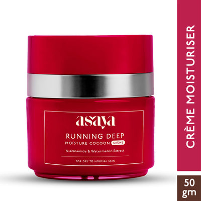 Asaya Cream Face Moisturizer For Dry Skin With Niacinamide Watermelon Extract And Glycerine