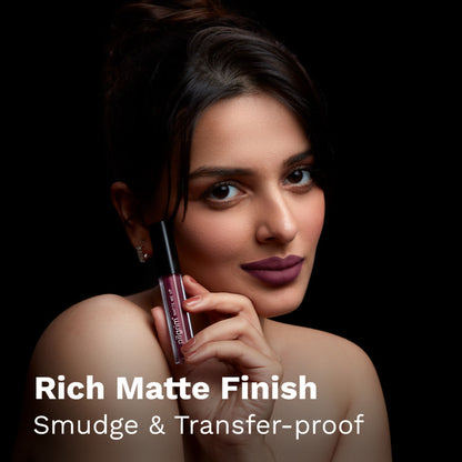 Pilgrim Matte Me Up! Liquid Lipstick - Wine Trap - 17