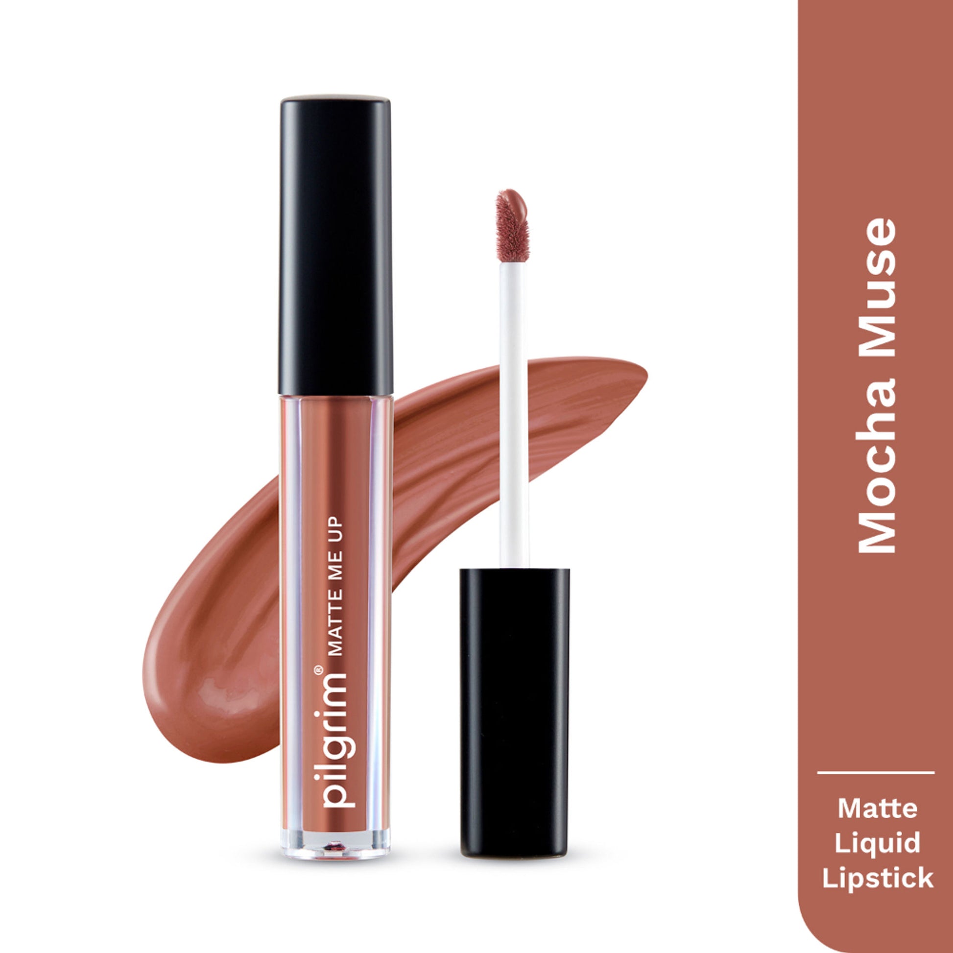 Pilgrim Matte Me Up! Liquid Lipstick - Mocha Muse - 22