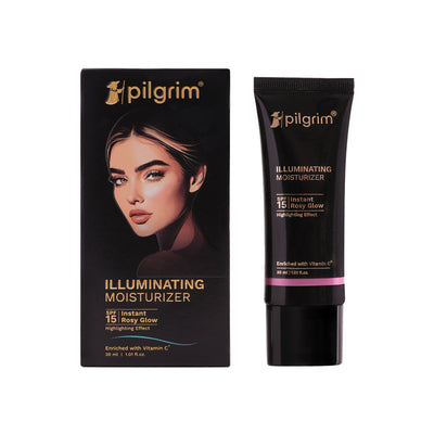 Pilgrim Instant Rosy Glow Illuminating Moisturizer SPF 15