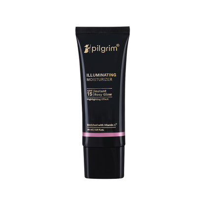 Pilgrim Instant Rosy Glow Illuminating Moisturizer SPF 15