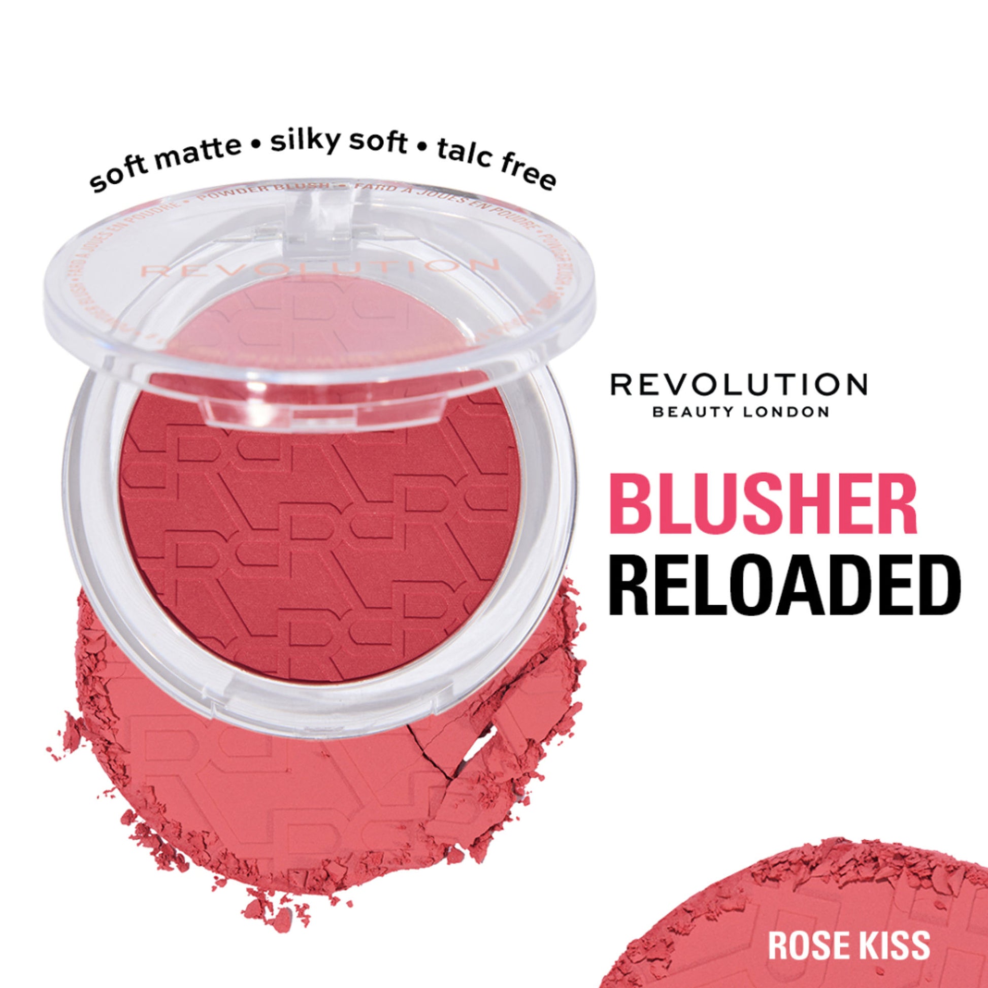 Makeup Revolution Blusher Reloaded - Rose Kiss