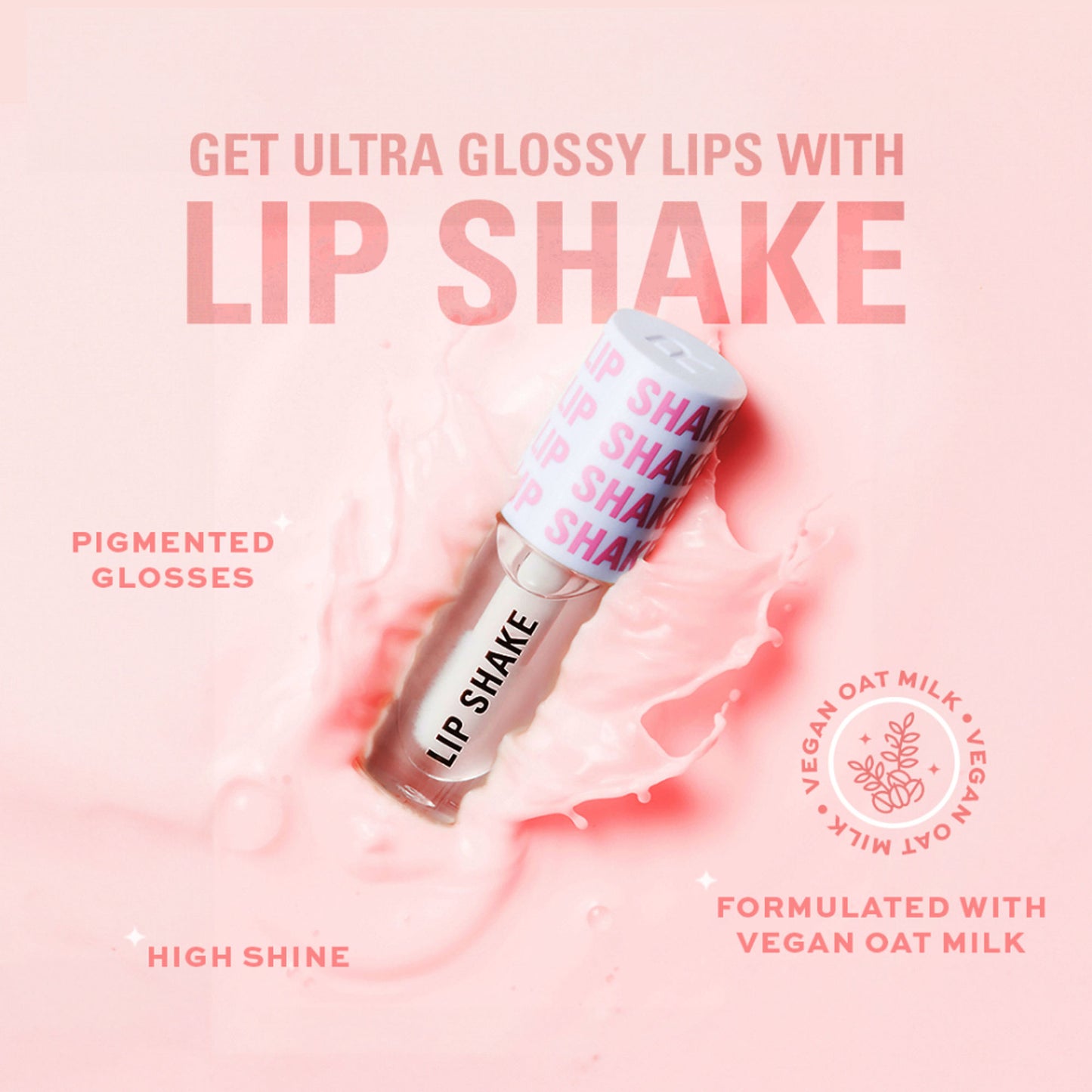 Makeup Revolution Lip Shake - Clear Sprinkles