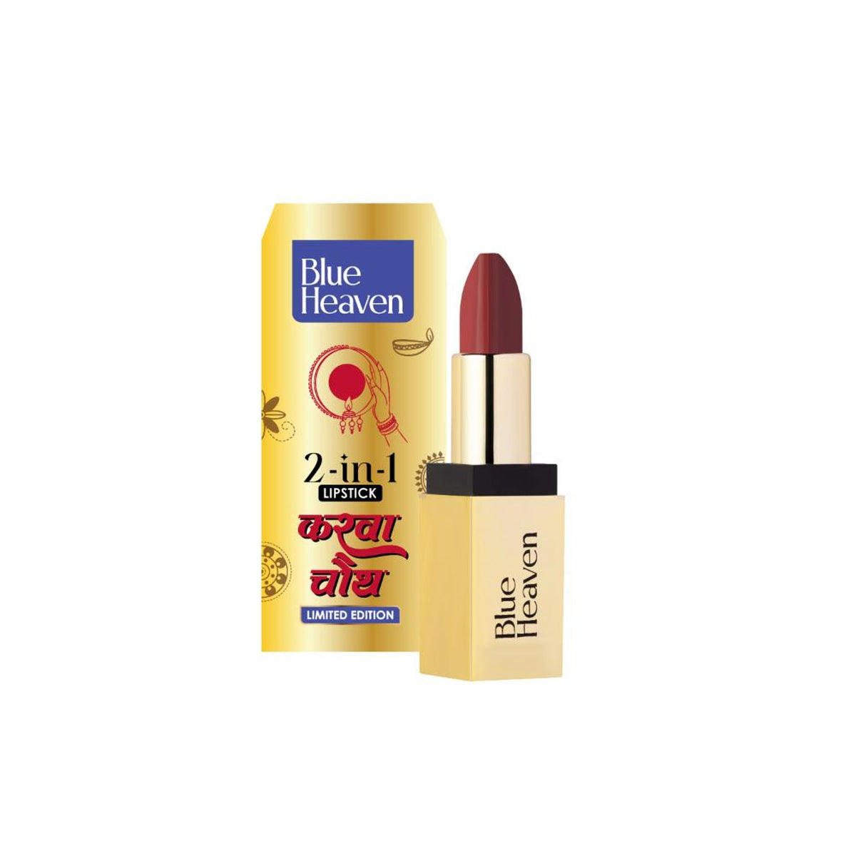 Blue Heaven 2-In-1 Dual Shade Lipstick - C1