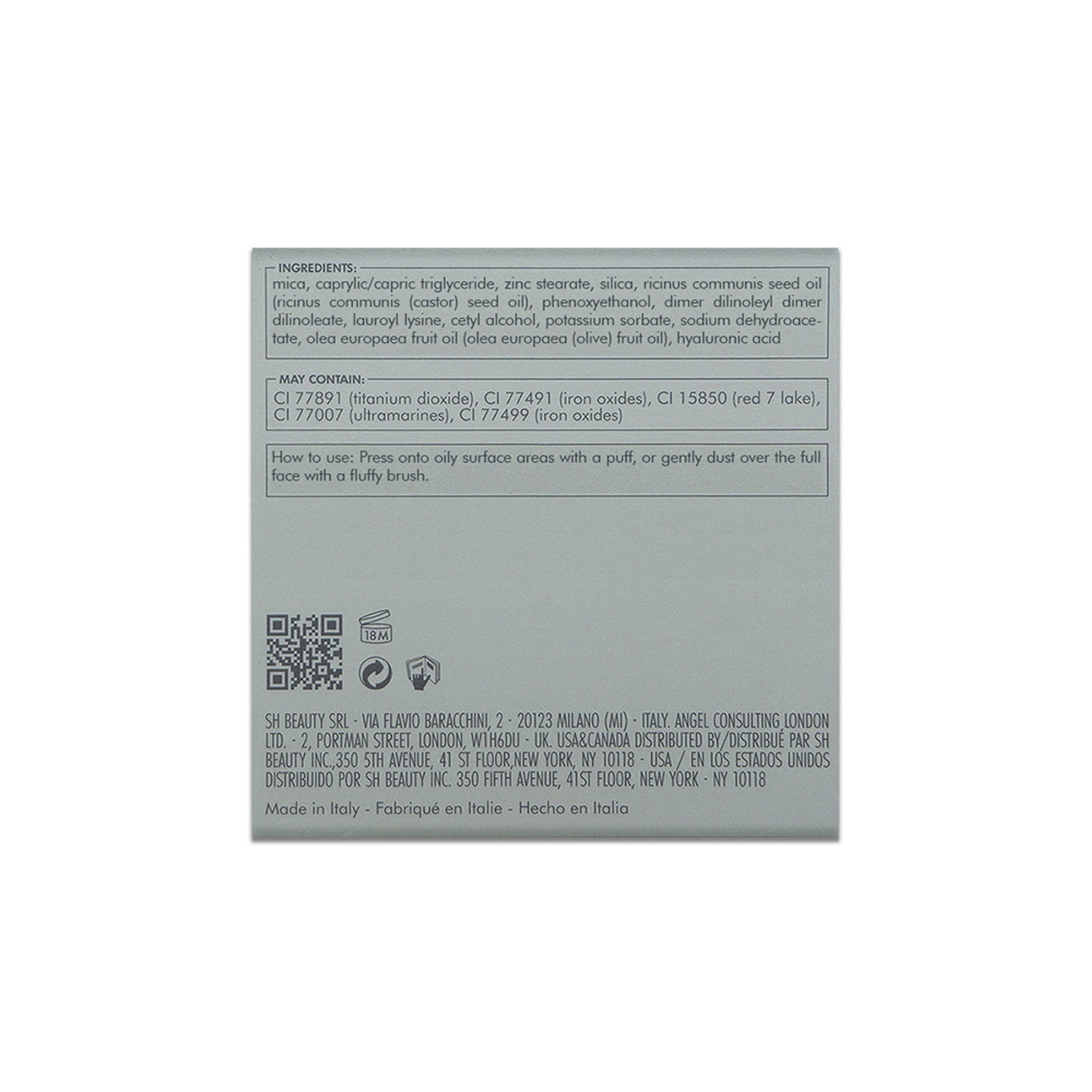 Simihaze Beauty Soft Blur Moisture-Lock Setting Powder Invisible