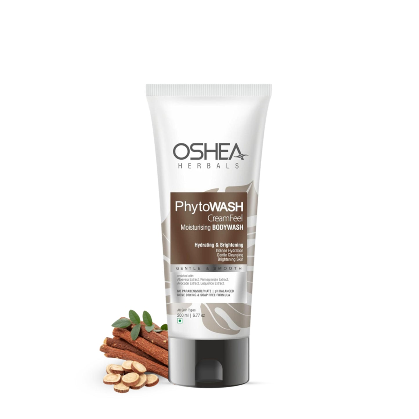 Oshea Herbals Phytowash Cream Feel Moisturising Body Wash
