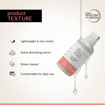 Deconstruct 5% Niacinamide Face Serum with Alpha Arbutin, For Acne Marks, Beginner Friendly
