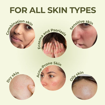 Dermavive Hydra Cleanser Hydrating Face Wash For All Skin Types With Colloidal Oatmeal & Glycerin