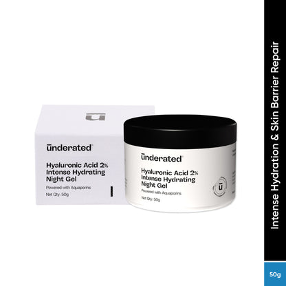 Underated Hyaluronic Acid 2% Intense Hydrating Night Gel
