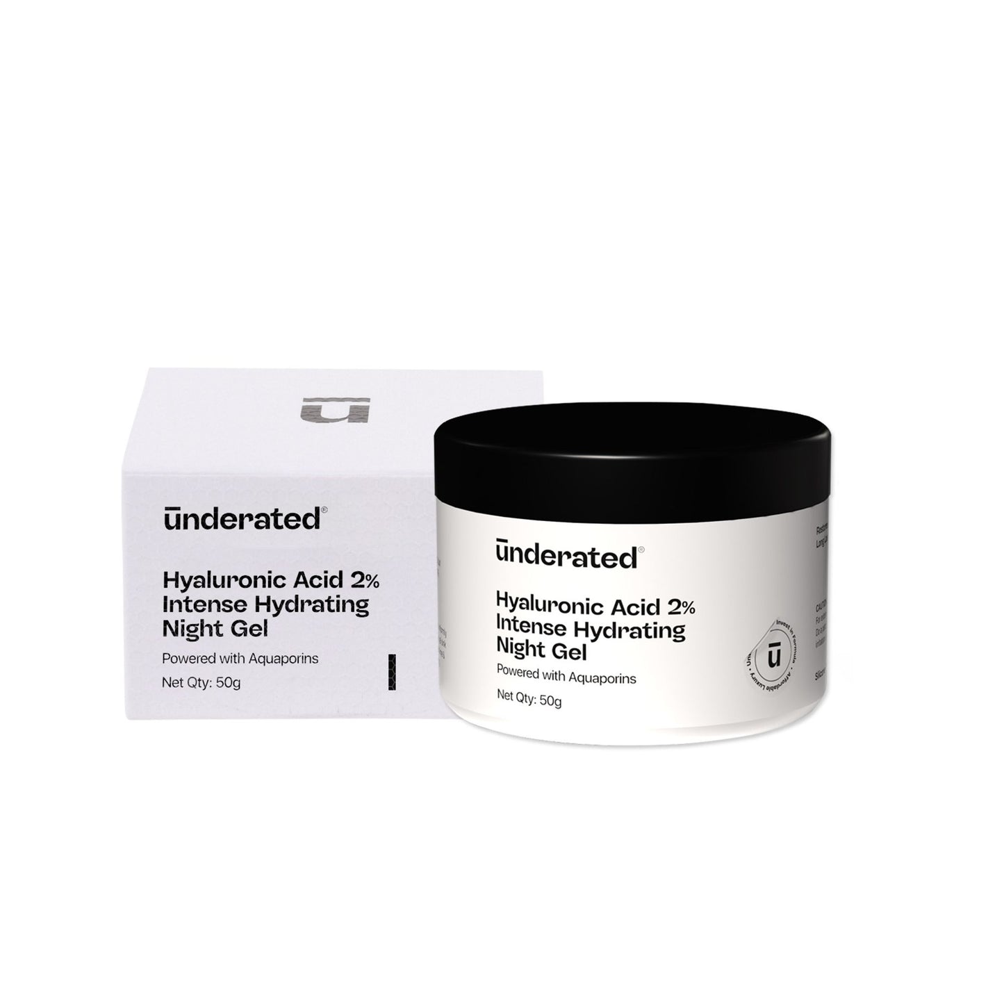 Underated Hyaluronic Acid 2% Intense Hydrating Night Gel