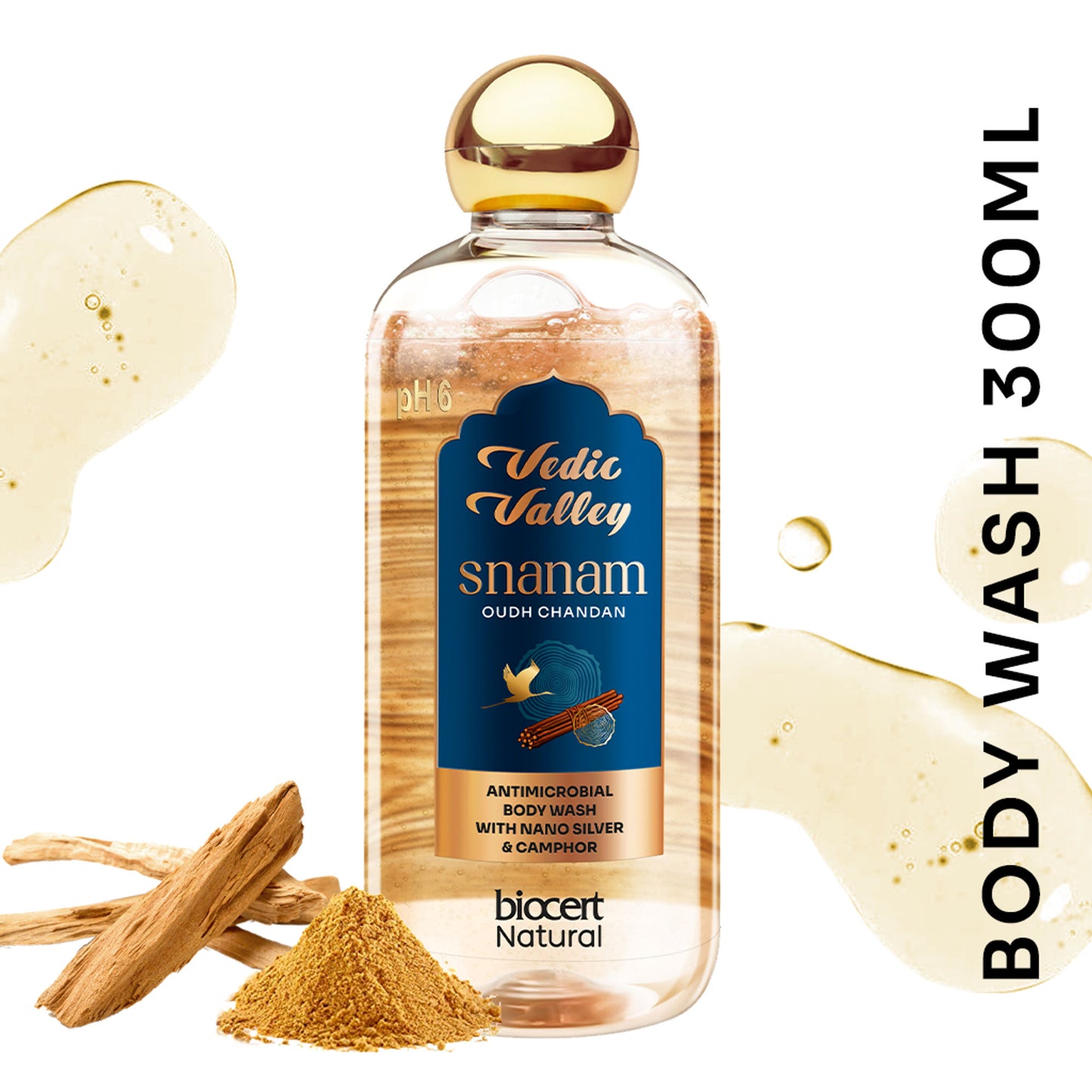 Vedic Valley Snanam Oudh Chandan Body Wash