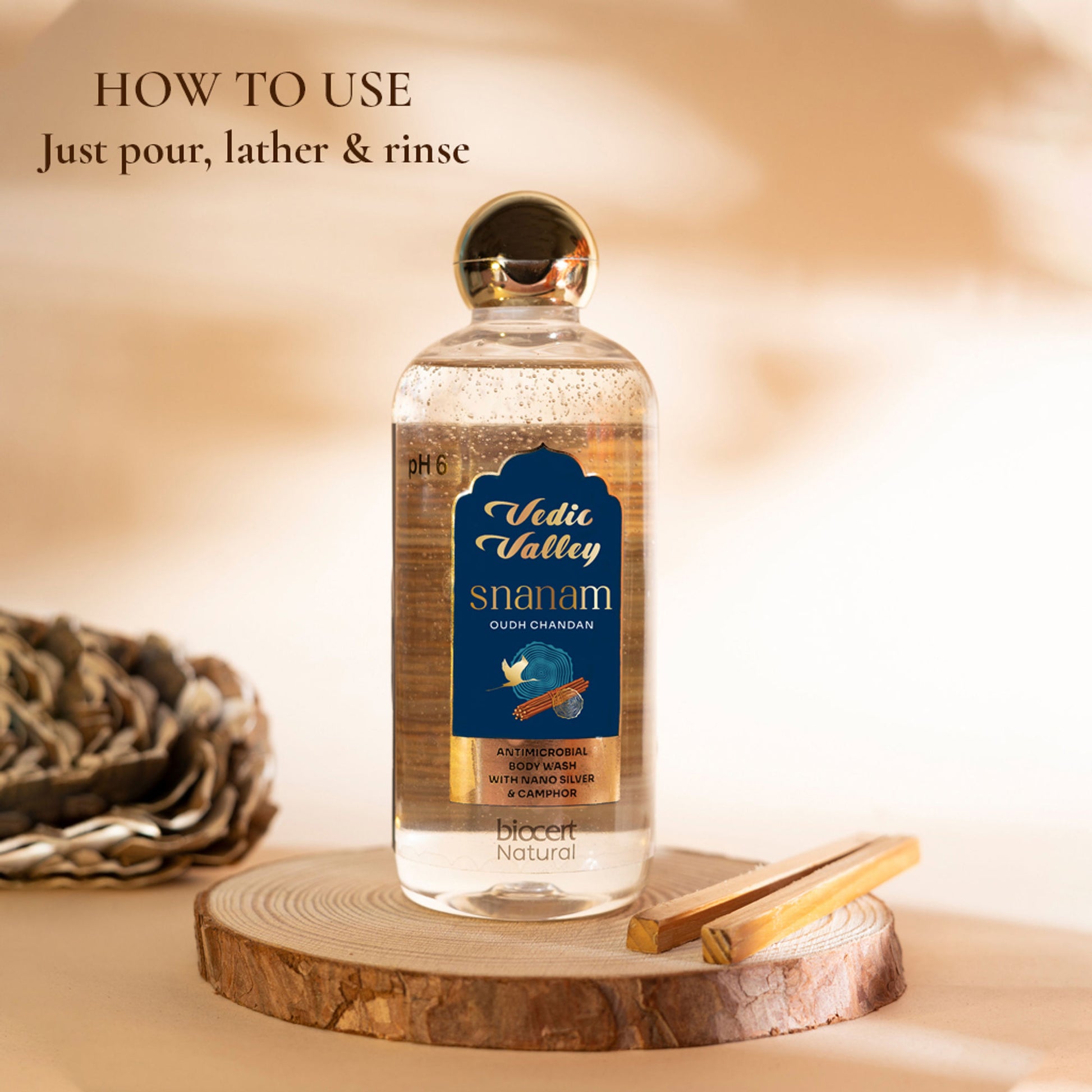 Vedic Valley Snanam Oudh Chandan Body Wash