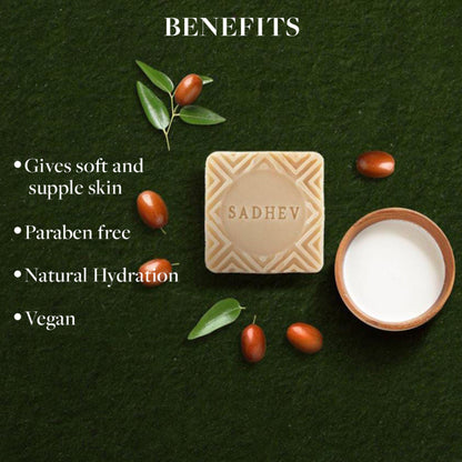 Sadhev Goat Milk & Honey Bathing Bar