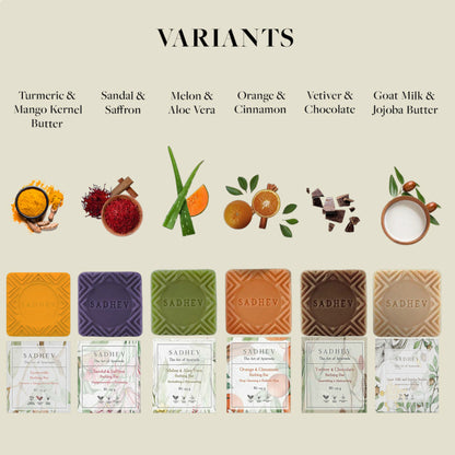 Sadhev Goat Milk & Honey Bathing Bar