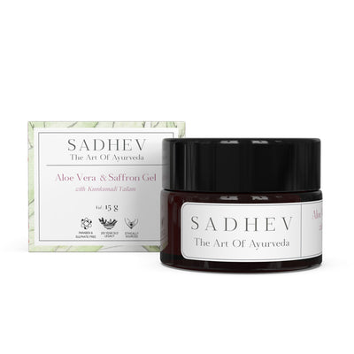 SADHEV Aloe Vera Gel With Saffron And Kumkumadi Thailam