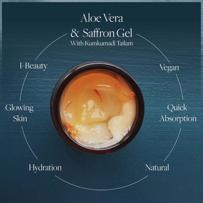 SADHEV Aloe Vera Gel With Saffron And Kumkumadi Thailam