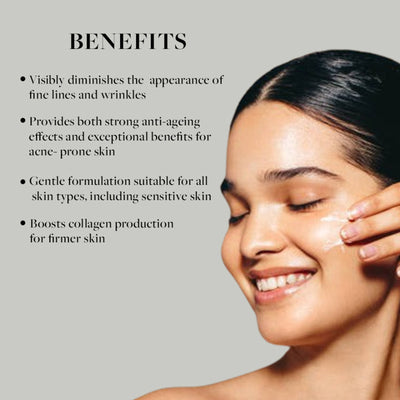 SADHEV Ayurvedic Anti-Ageing Face Cream with Bakuchiol & Naturally Derived Retinol