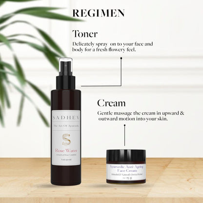 SADHEV Ayurvedic Anti-Ageing Face Cream with Bakuchiol & Naturally Derived Retinol