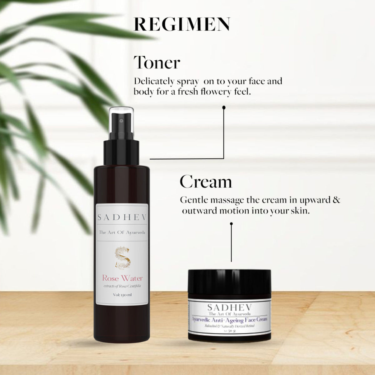 SADHEV Ayurvedic Anti-Ageing Face Cream with Bakuchiol & Naturally Derived Retinol