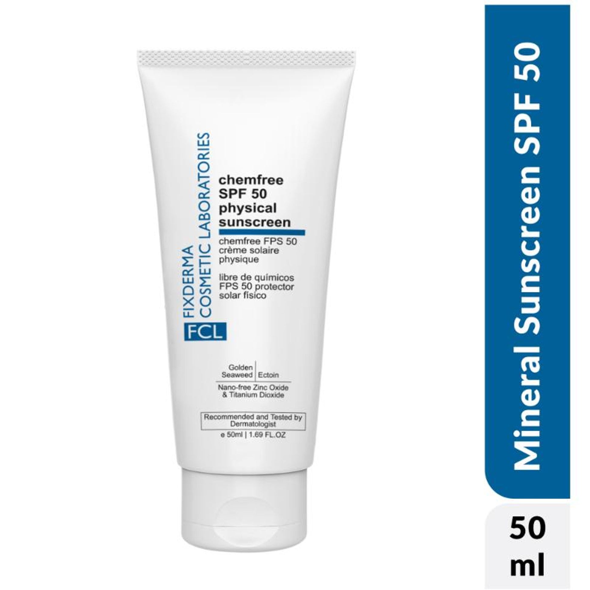 Fixderma Cosmetic Laboratories Chemfree Physical Sunscreen SPF 50
