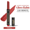 LoveChild Masaba Shooting Star Hyper Hydrating Gloss Balm, Enriched with Peptides, Shea Butter & Jojoba Oil - Fireball