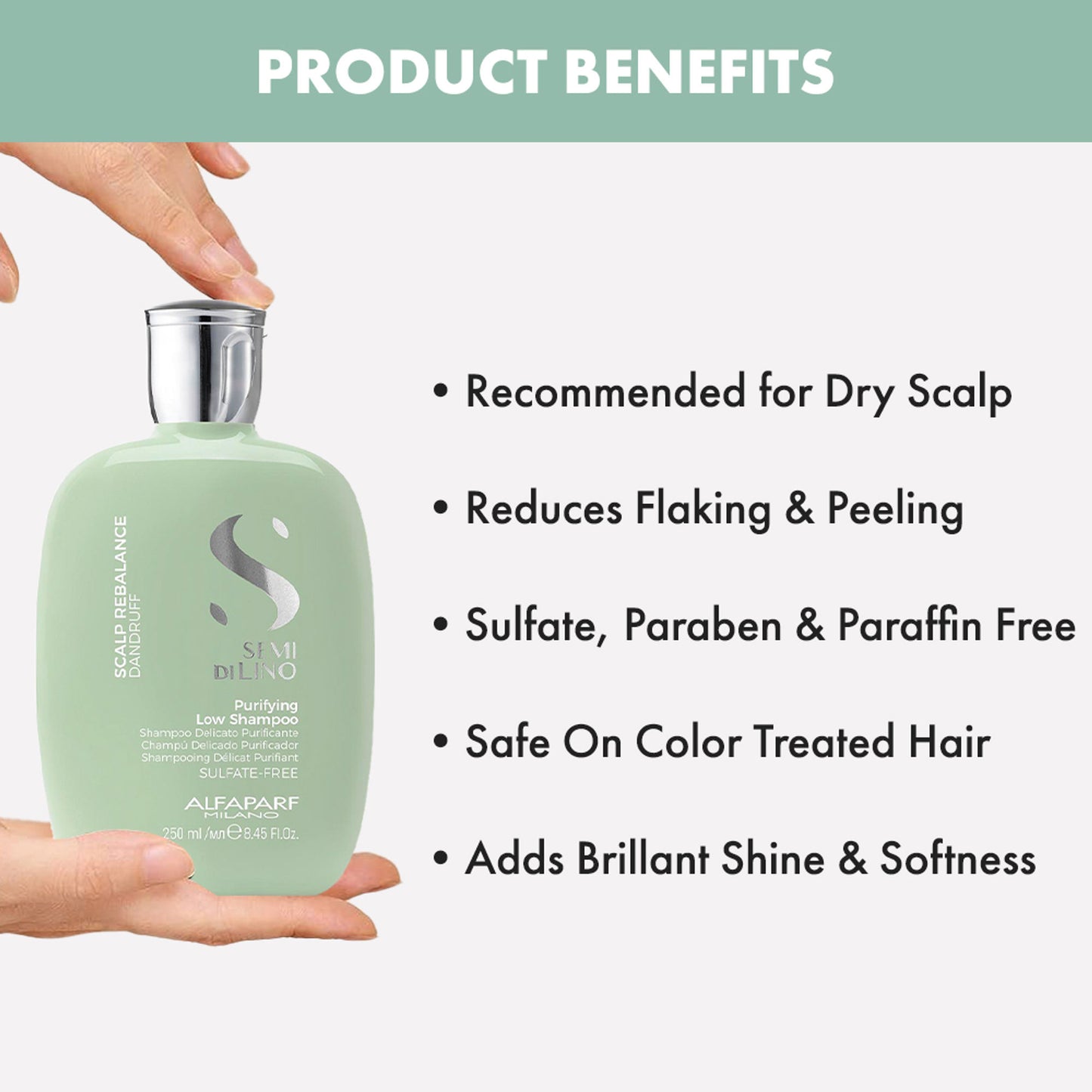 ALFAPARF MILANO Scalp Rebalance Clarifying Shampoo