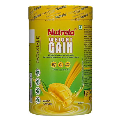 Patanjali Nutrela Weight Gain - Mango Flavour